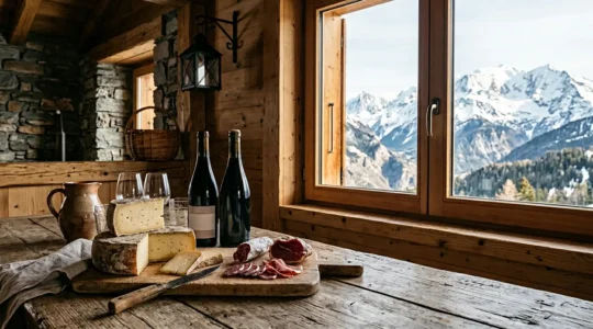 Experience culinaire authentique en Savoie dans un chalet de montagne traditionnel